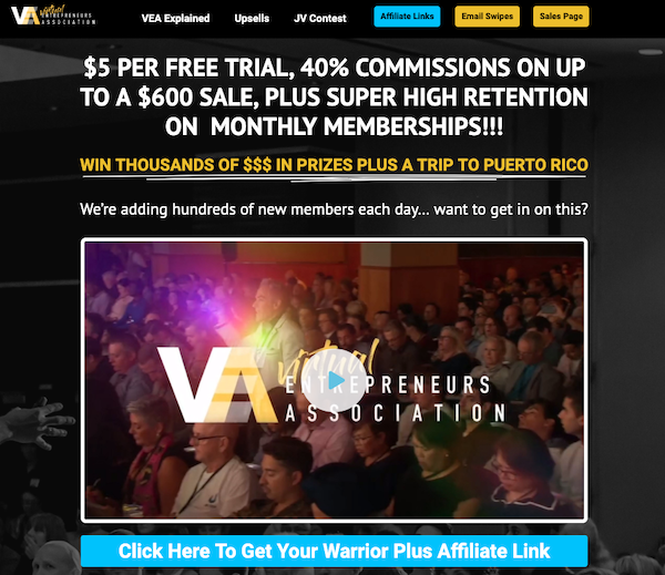 Daven Michael's Virtual Entrepreneurs Association Launch Affiliate Program JV Invite Daven Michael's Virtual Entrepreneurs Association Launch Affiliate Program JV Invite